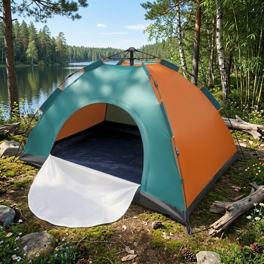 Barraca Camping 3 Pessoas - Barraca De Acampamento A Prova D'Água - Barraca Camping Praia