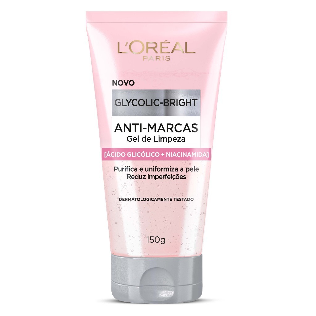 Imagem L'Oréal Paris Gel de Limpeza Anti-Marcas Glycolic-Bright 150g