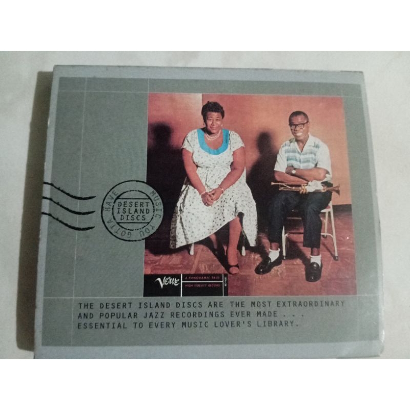 cd Ella Fitzgerald e Louis Armstrong verve records