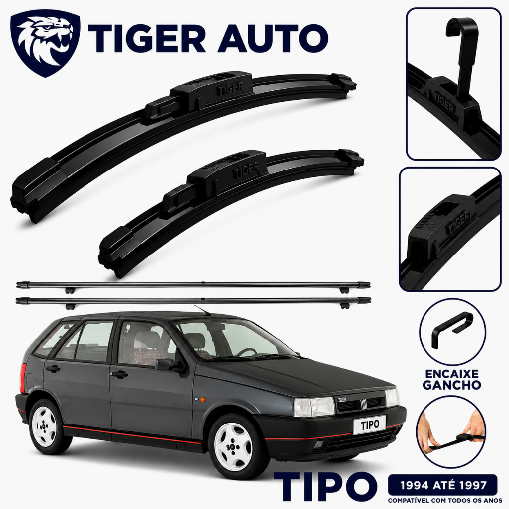 Par de palheta dianteira FIAT TIPO DE 1994 ATÉ 1997