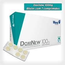 Doxinew 100 mg World Cães e Gatos Cartela c/ 7 Comp.