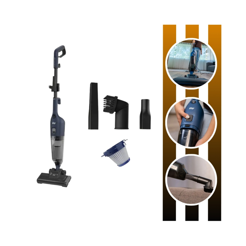 Aspirador Vertical POWER SPEED MAX AZ20 1600W Sistema 360° Com Tecnologia Cyclone 3 Em 1 WAP