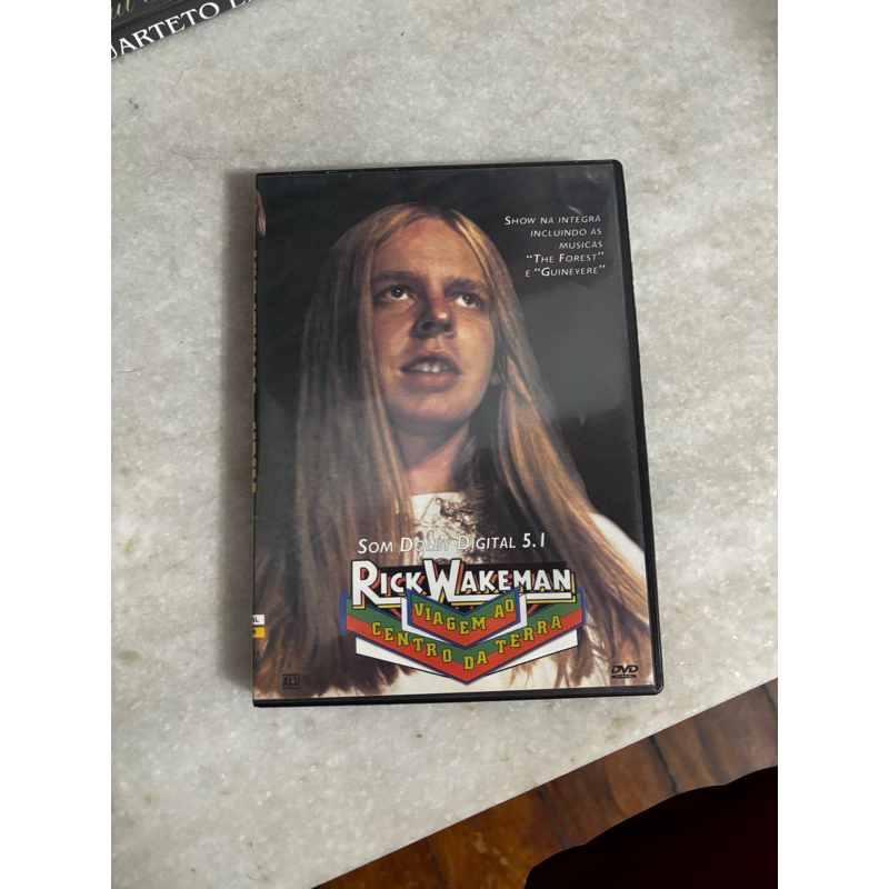 DVD Rick Wakeman – Viagem ao Centro da Terra 📀