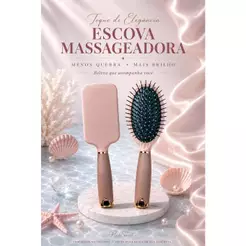 Escova De Cabelo raquete e oval Escolha o modelo na variaçao pente magico de otima qualidade