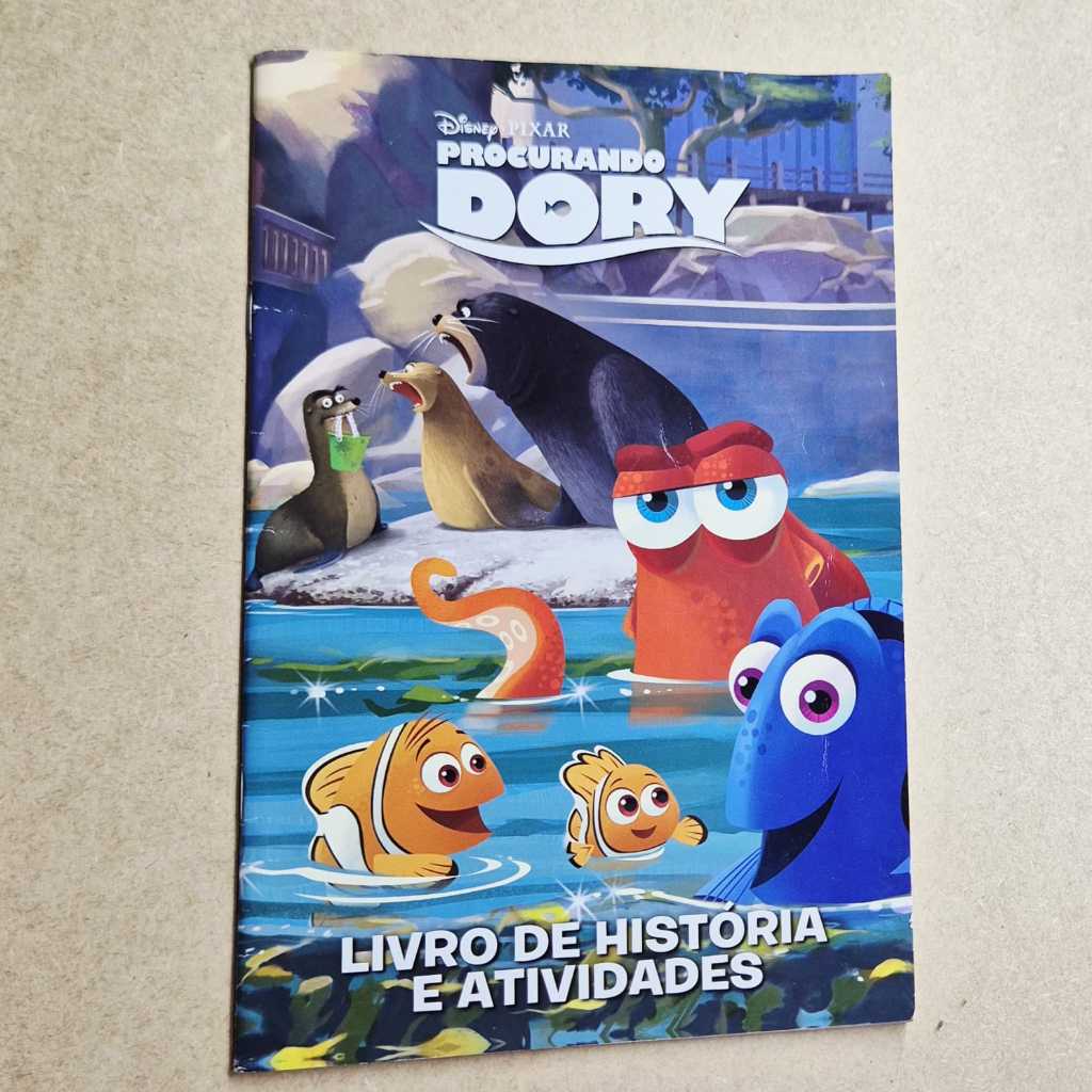 Disney - Procurando Dory - Livro De História E Atividades De Vários Autores