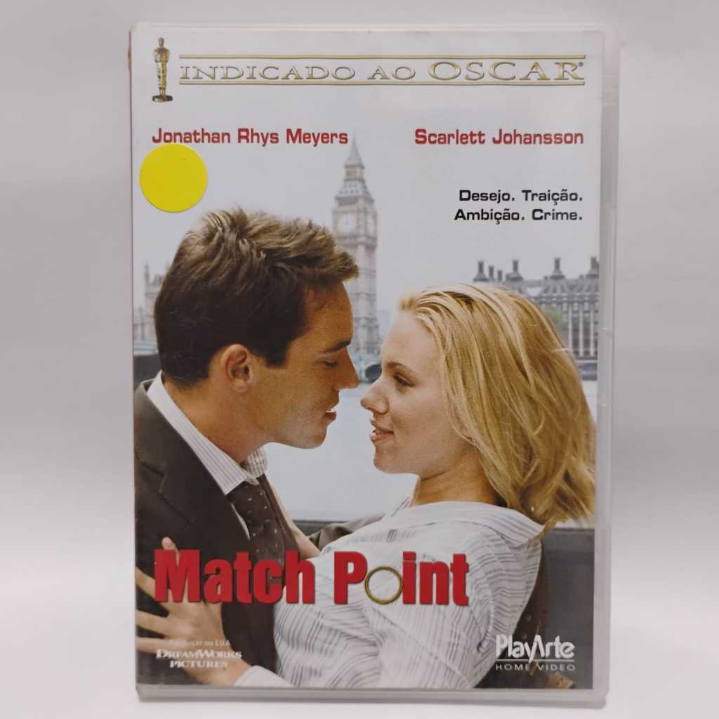 DVD FILME - MATCH POINT.   - ENVIO EXPRESSO E BEM PROTEGIDO !