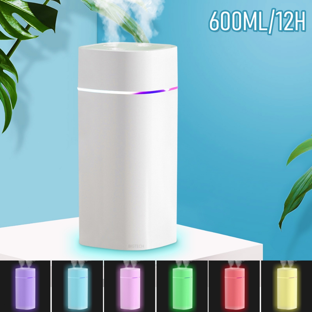 Difusor Aromático Ultrassônico De Ambientes De Aroma Óleo Essencial E Umidificador