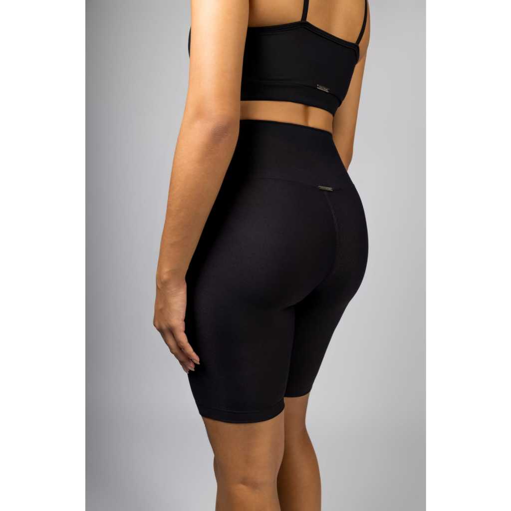 Short Academia Feminino De Poliamida Zero Transparência Compressão e Confortável Proteção UV50+