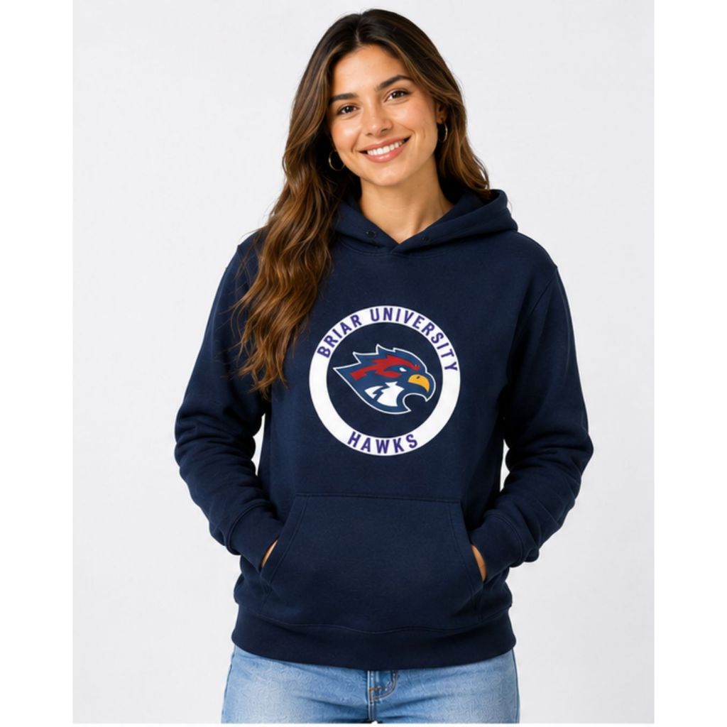 Moletom Canguru Briar University Hawks - Número Nome Jogadores Serie Off Campus Amores Improvaveis