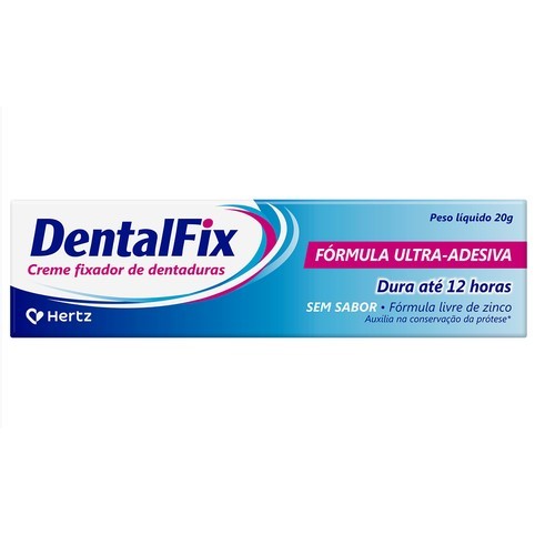 Creme DentalFix 20g com Fórmula Ultra Adesiva para Dentaduras