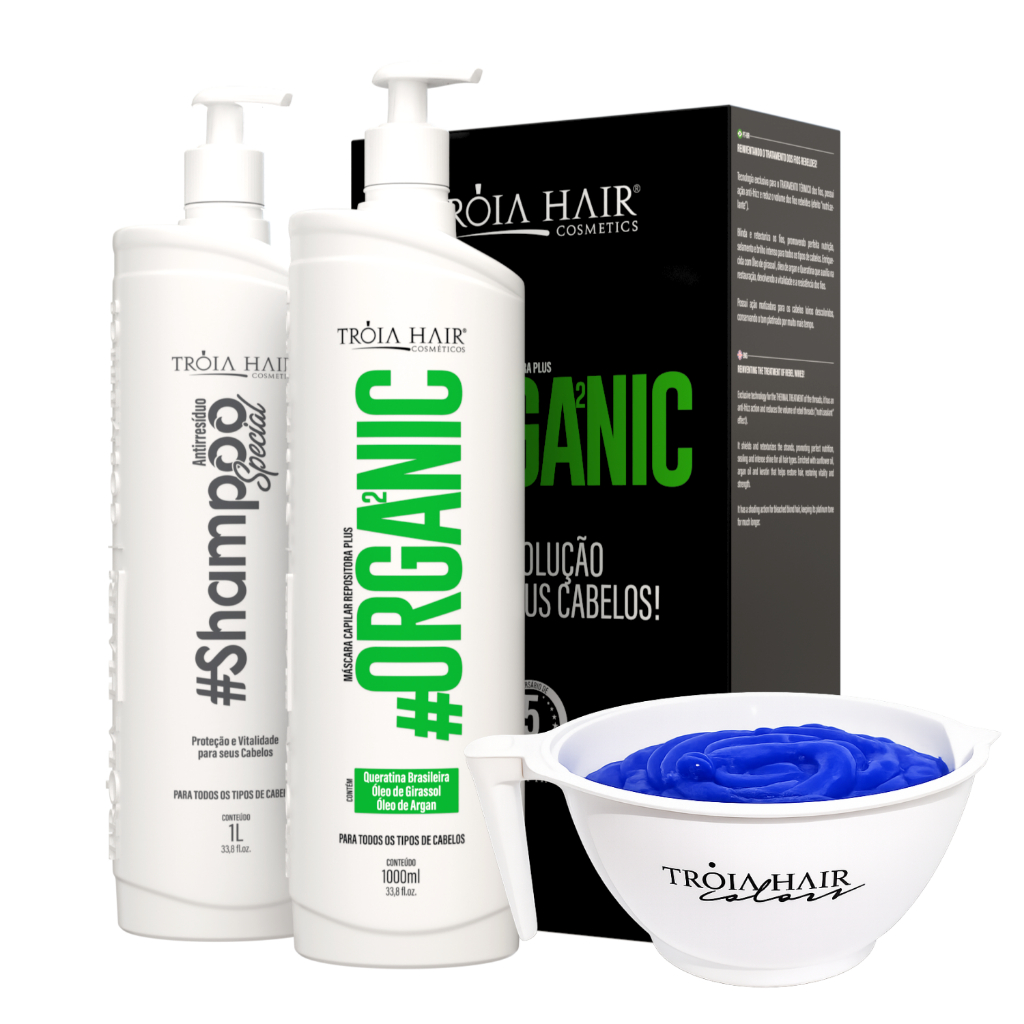 Progressiva Organica Troia Hair 100% Original 2X1000