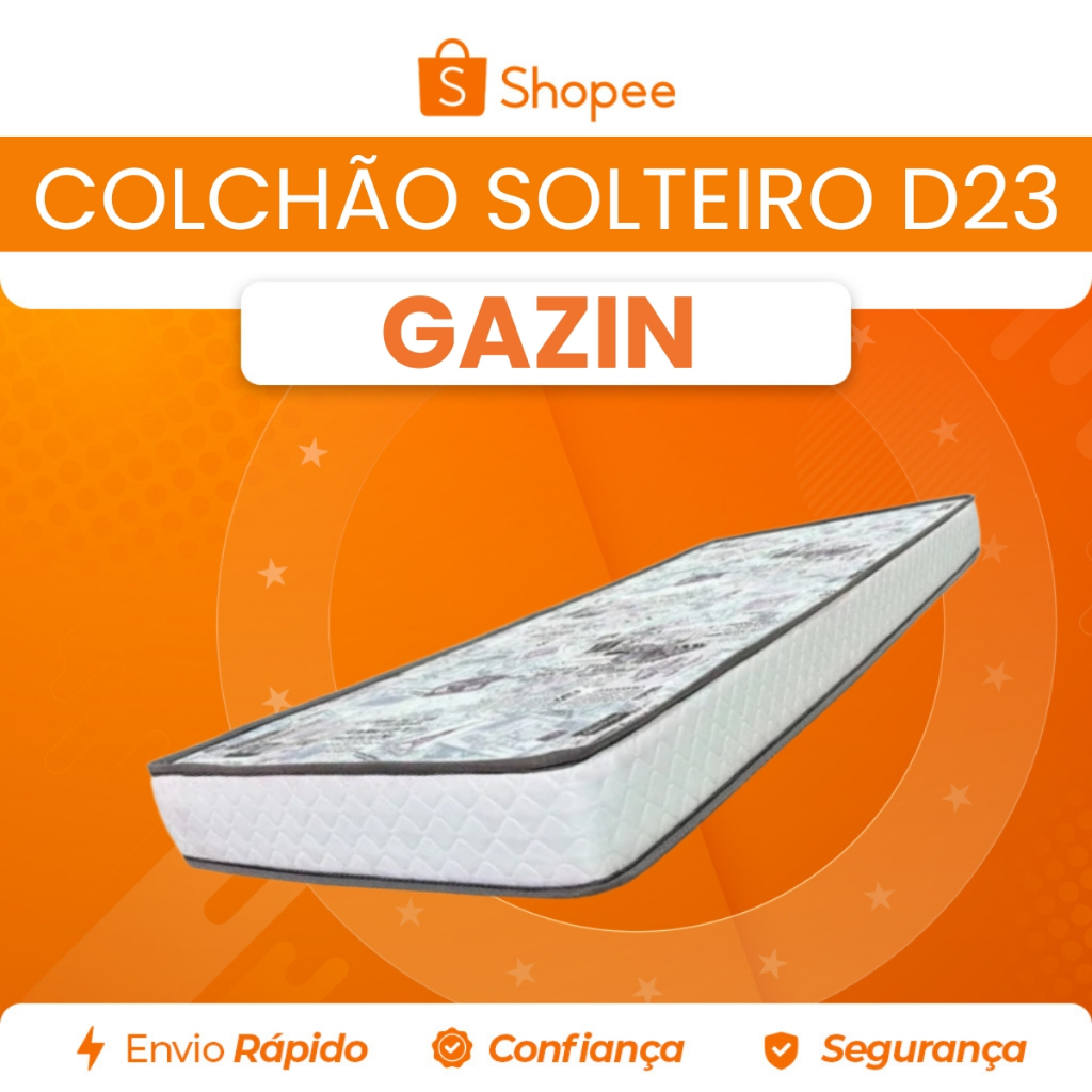 Colchão Solteiro Dream D23 78x188 Gazin