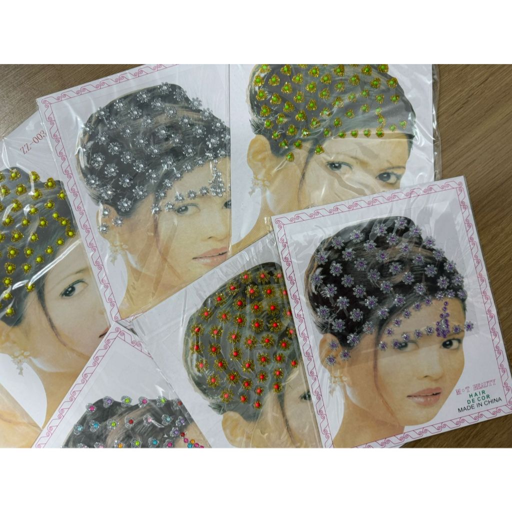 8 Cartelas Adesivo Pet Shop Bind Piercing - Coloridos Sortidos