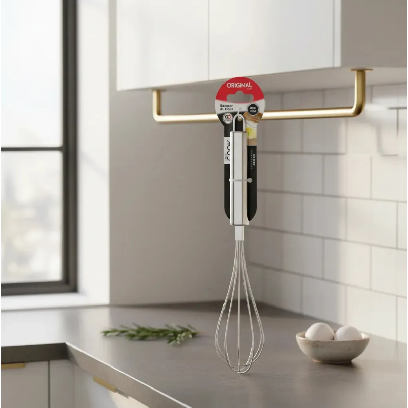 Batedor Fuê De Claras E Massas Aço Inox Jjb Utilidades