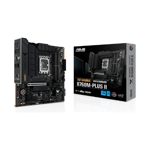 Placa Mãe Asus Tuf Gaming B760m-plus Ii, B760, Matx, Ddr5