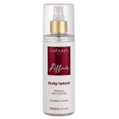 Body Splash Affair Barbour's Beauty 200ml Desodorante Corporal Desodorante Colônia Toque Sensual