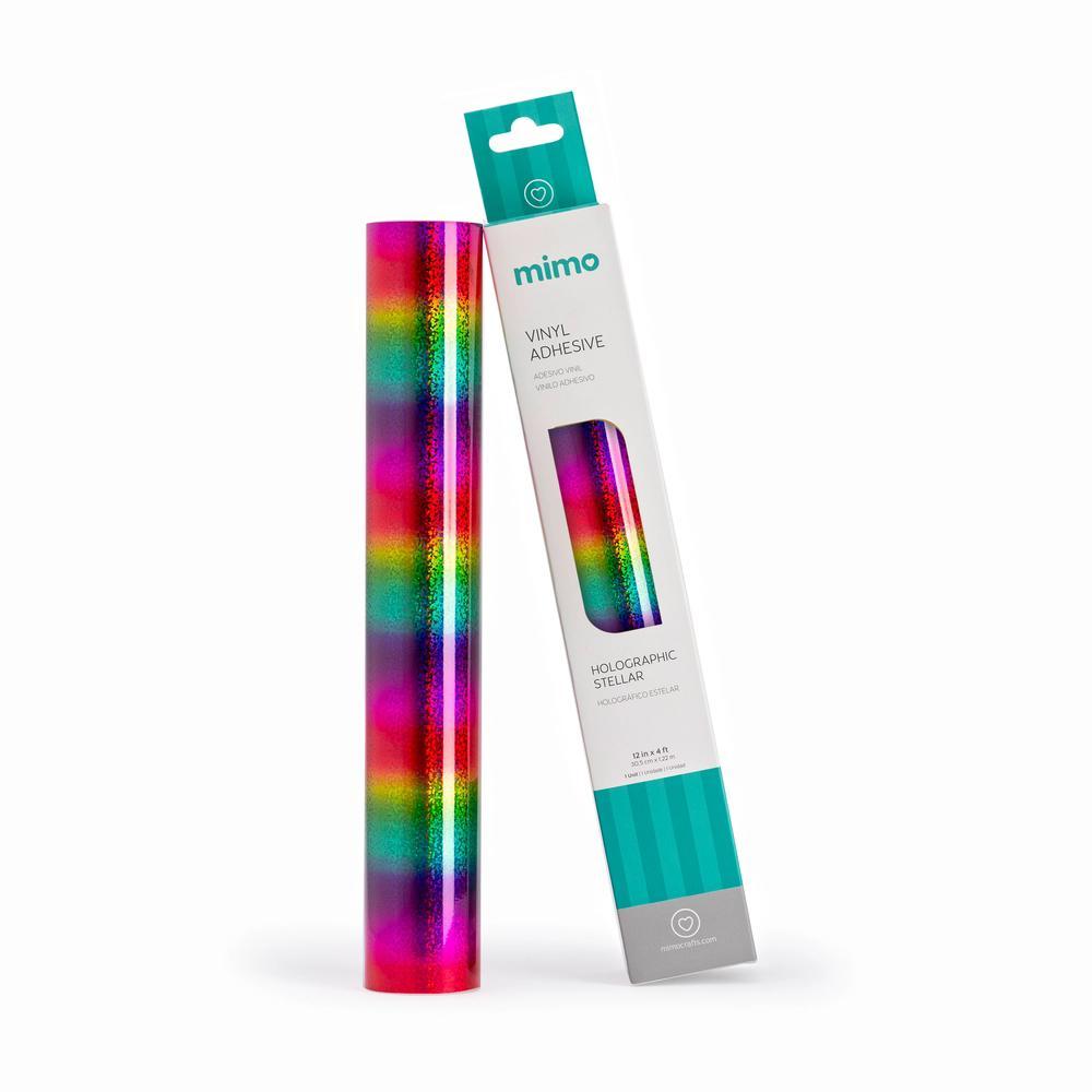 Adesivo Vinil Glitter - Aurora Boreal - Mimo - 30,5 cm x 1,22 m - 1 Unid