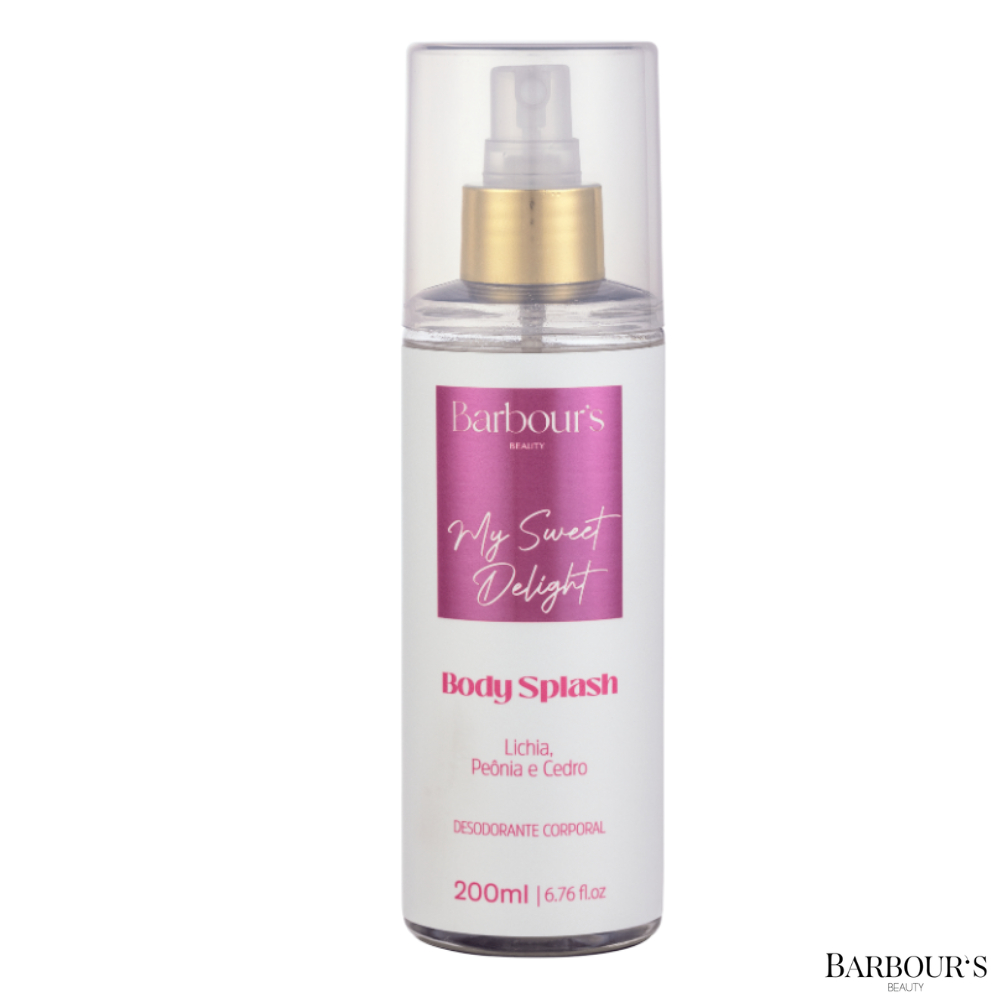 Body Splash Barbours Beauty My Sweet Delight Desodorante Colônia 200ml