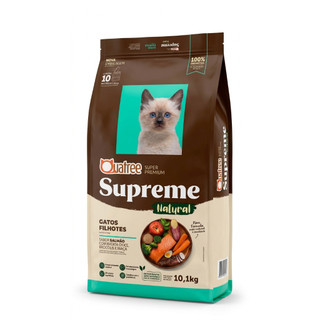 Ração Quatree Supreme Gatos Filhotes Salmão e Batata Doce 10,1kg Super Premium Natural com DHA