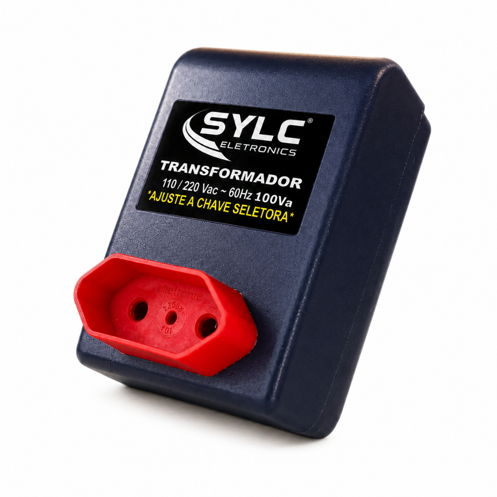 Conversor De Voltagem Autotransformador 100va 70w 110v/220v Com Chave Seletora