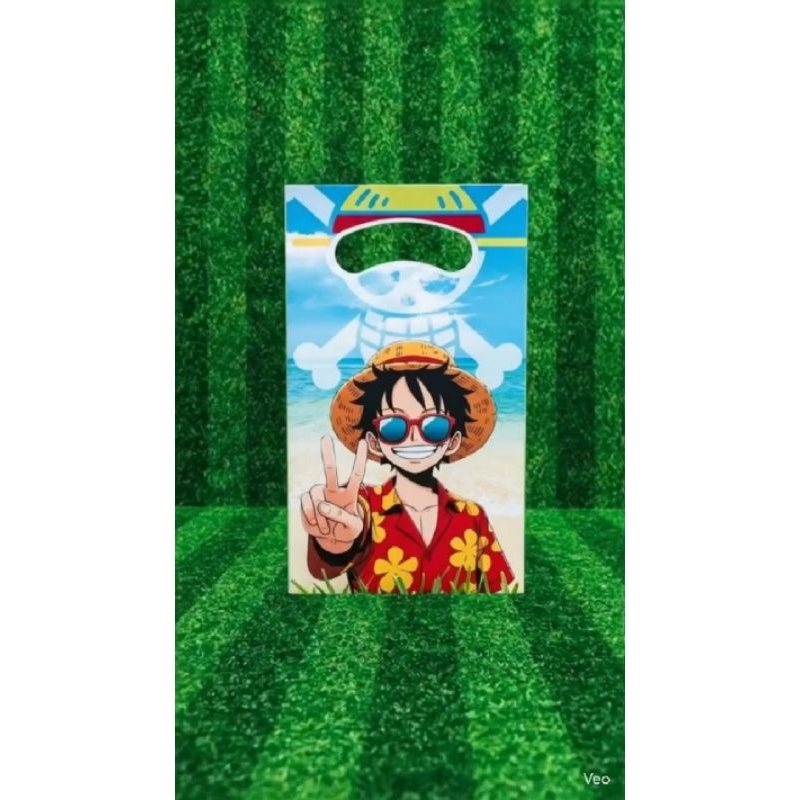 kit 2 Sacolinhas One piece,  sacolinhas surpresa - kits festas, eventos, aniversário