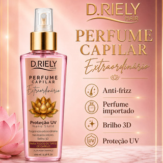 Perfume Capilar Feminino Cabelo Perfumado Anti Frizz Proteção UV Brilho Intenso Body Spla…