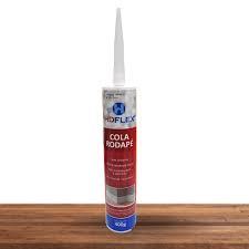 Hd Flex Cola Rodapé Adesivo De Construção 400g Branco