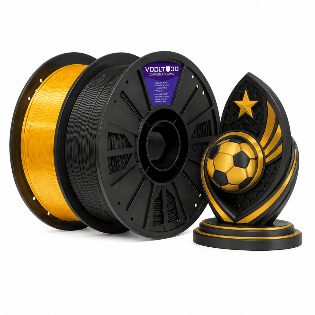 Kit 2kg Filamento PLA Voolt3D Copa 2026 Impressão 3D