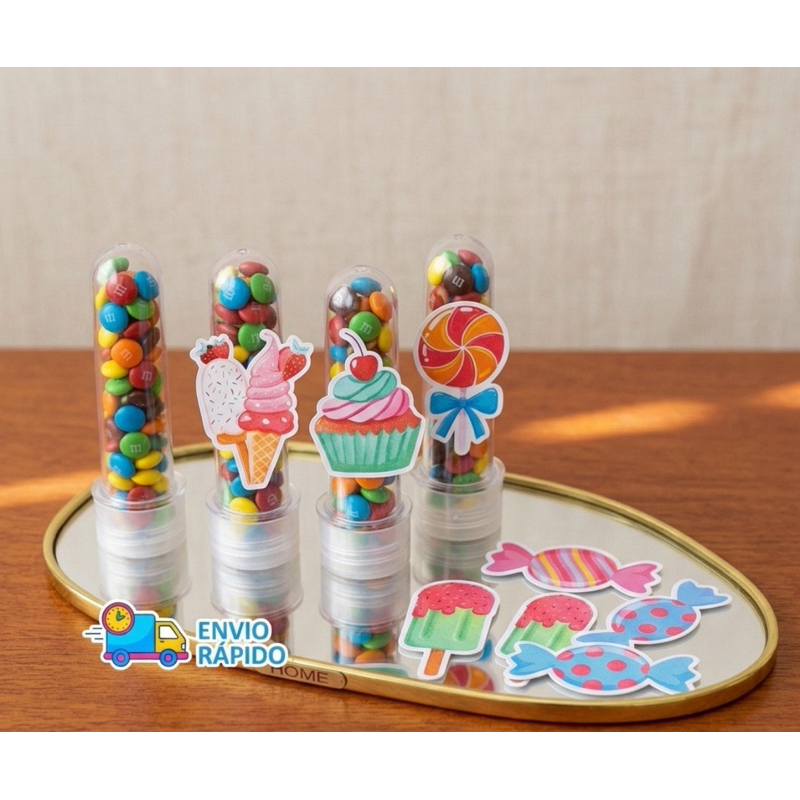 🍭 Kit 50 Apliques - Recorte Eletrônico Tema Doces e Confeitaria – Pronta Entrega!Festa, personalização.
