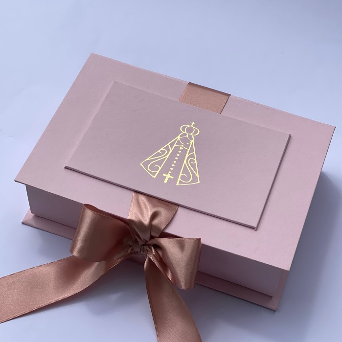 Convite Padrinhos Batizado/Batismo/Consagração Personalizado