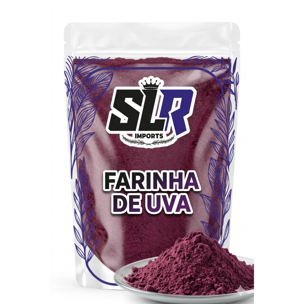Farinha de Uva 1Kg Natural Premium 100% Pura