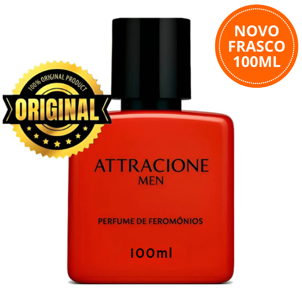 Attracione Men Perfume Masculino com Feromônios Ativados | Atração e Sedução I Original com Garantia