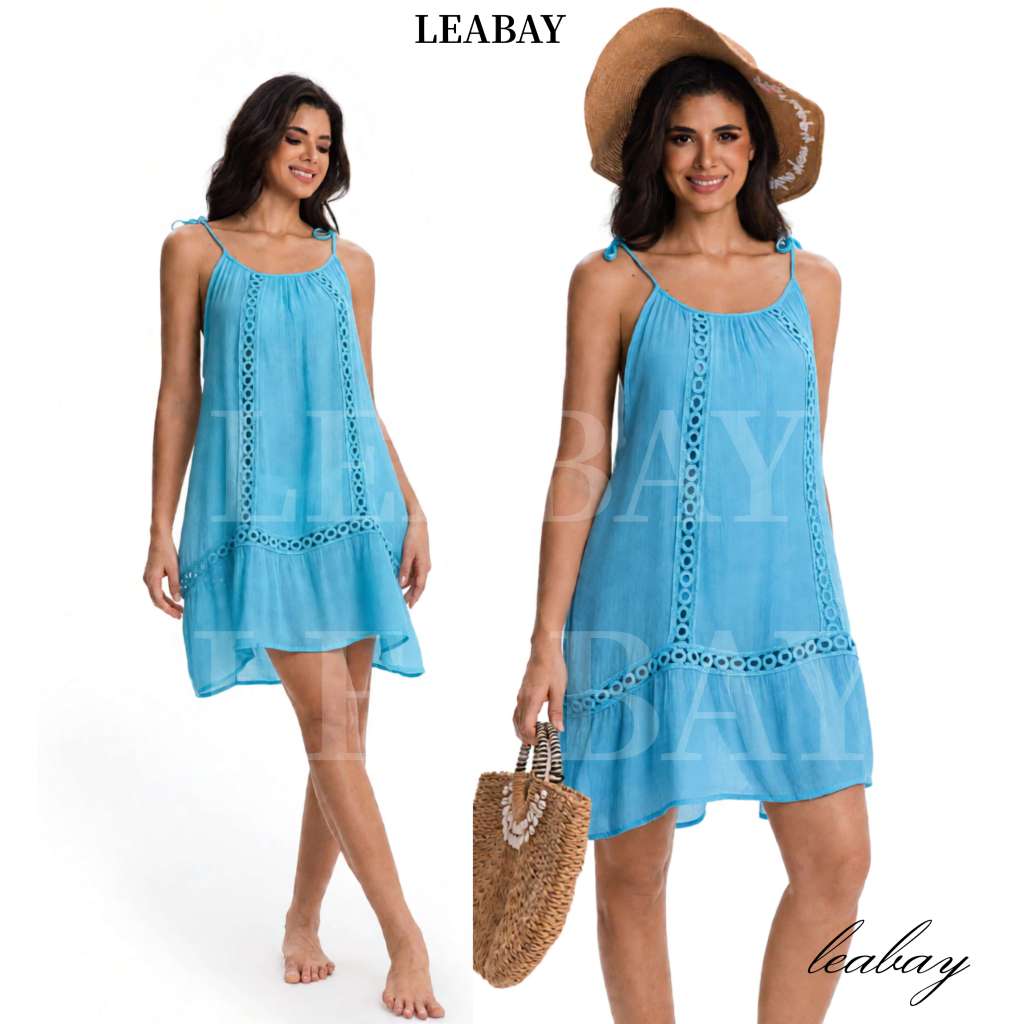 Vestido Curto Feminino Soltinho Confortável Festa Casual de Alcinha，Finas Toque Leve Look Perfeito Festa Casual Básico