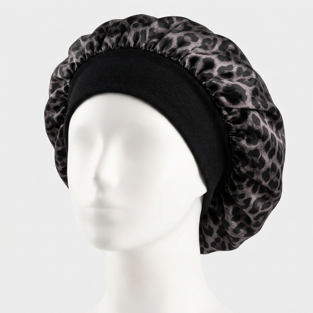Gorro Protetor de Cabelo Espesso Dupla Face Impermeável para Banho e Spa