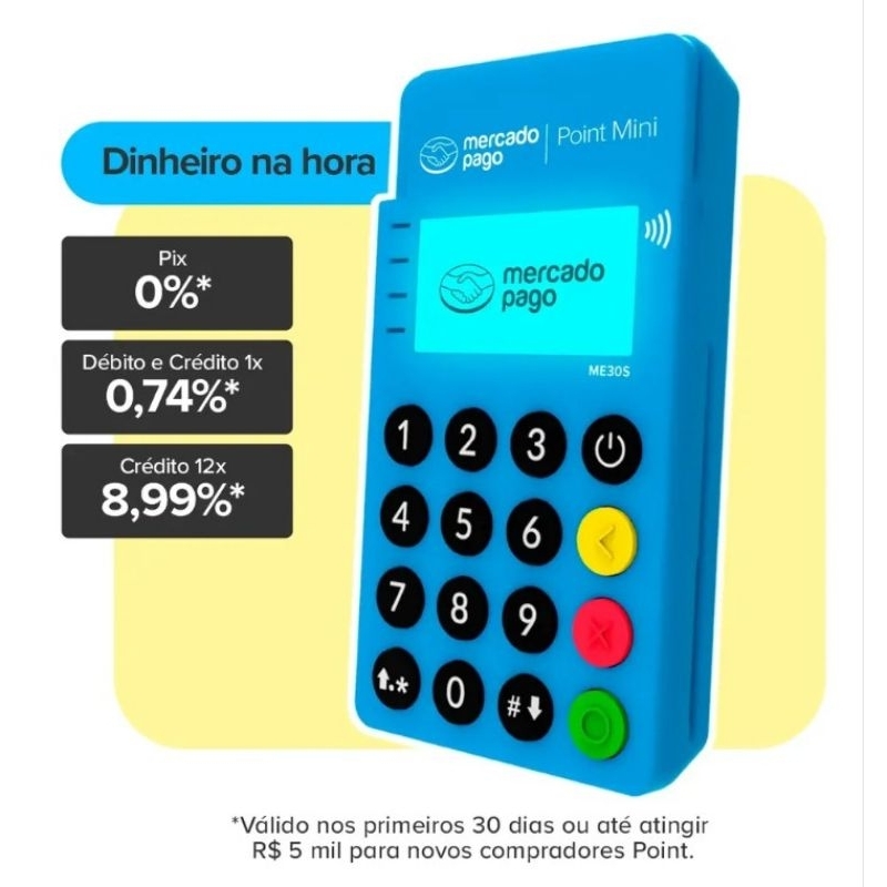 M@quina P0int M1n1 MP NFC Azul portátil com Bluetooth