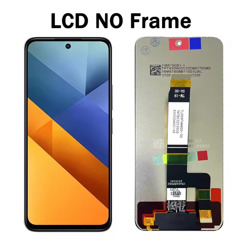 Tela diaplay LCD completo  6,79 polegadas para xiaomi poço M6 4G 2404APC5FG envi