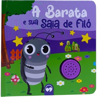 Cantigas Sonoras - A Barata e sua Saia de Filó - livro infantil sonoro - cantigas sonoras -Vale das Letras