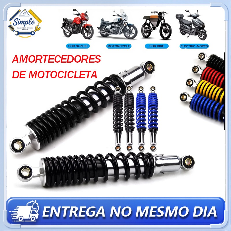 Par Amortecedor Traseiro Honda Cg Titan Fan Sport Cargo starter 150 160 2004 a 2015