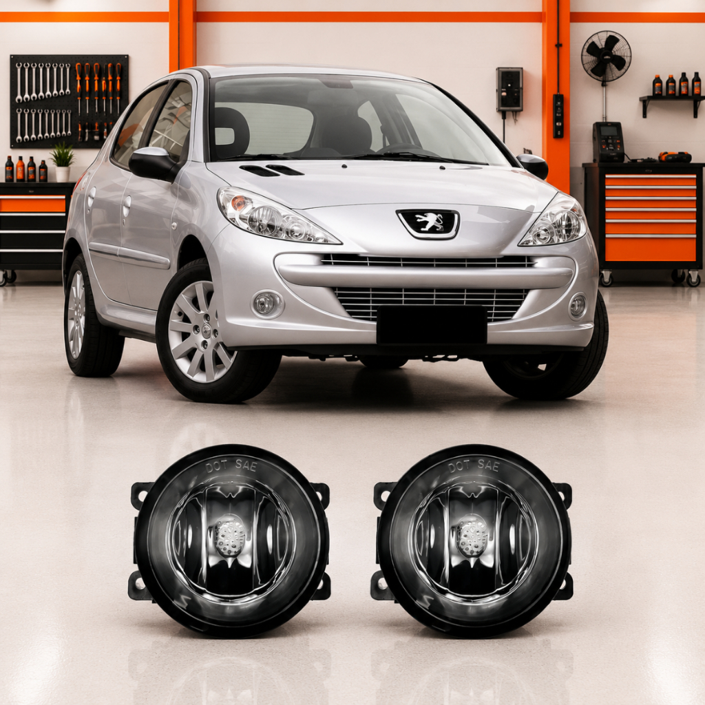 Par Farol De Milha Neblina Peugeot 207 2008 2009 2010 2011 2012 2013 2014