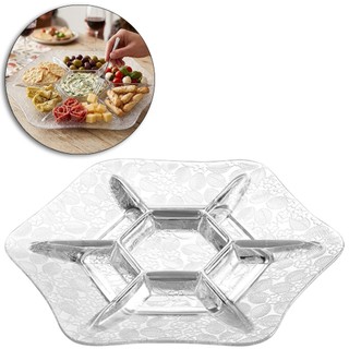 PETISQUEIRA DE VIDRO COM 7 DIVISORIAS FLORIPA 31X3CM