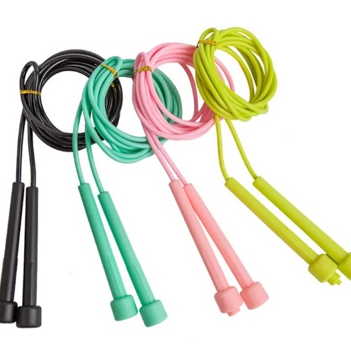 Corda De Pular Jump Rope 2,4 Metros Treino Exercícios De Pvc!!!