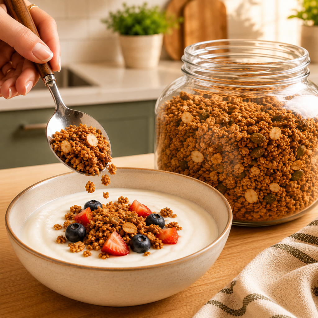 Granola Sem Acucar Natural 1kg - Martigran — imagem 2 de 2