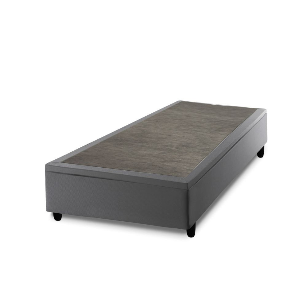Base Box Baú Solteiro Prince Sued 0,88X1,87X0,24