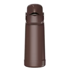 Garrafa Térmica Magic Pump Bomba de Pressão Marrom Café 1,8 Litros TERMOLAR