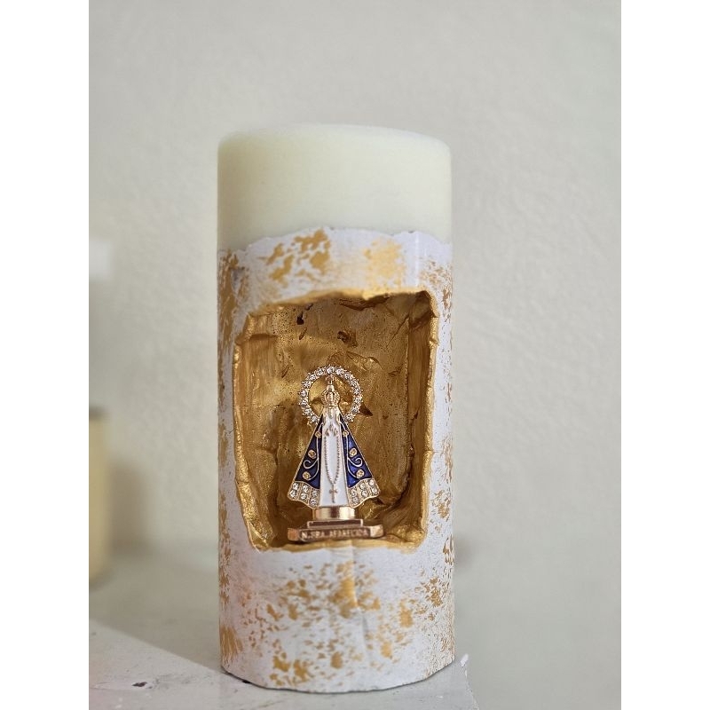 Vela gruta cavidade Cimento Nossa Senhora Aparecida