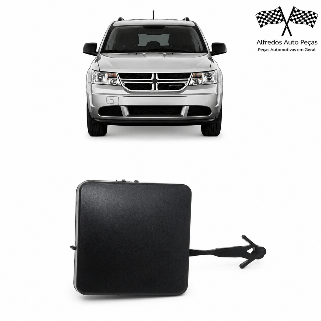 Tampa Reboque Parachoque Dianteiro Freemont Dodge Journey Novo