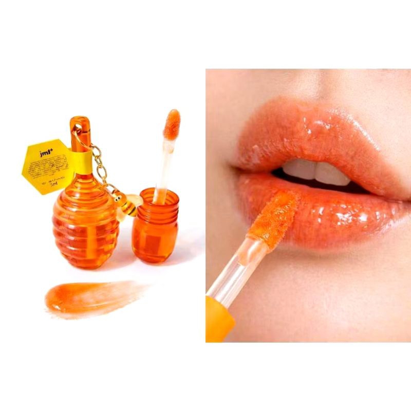 Gloss Honey Abelhinha Brilho Intenso para os Lábios