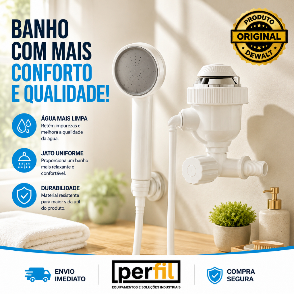 Ducha de Salão Ducha Higiênica Banheiro 220V Chuveiro para Lavatório 5500W Ducha Barbearia Sintex