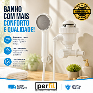 Ducha de Salão Ducha Higiênica Banheiro 220V Chuveiro para Lavatório 5500W Ducha Barbearia Sintex
