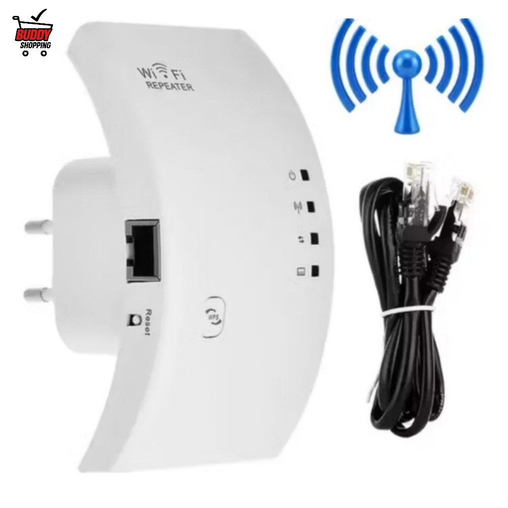 Repetidor de Sinal Wi-Fi Amplificador Wireless 150Mbps Extensor de Alcance Bivol